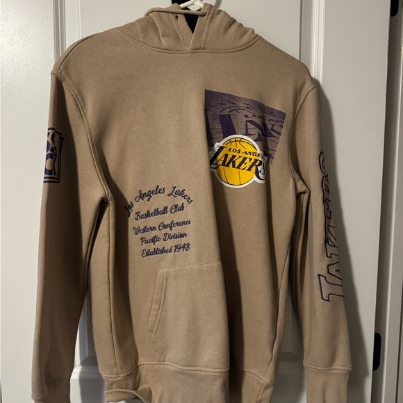 Urban Outfitters Tops - Urban Outfitters Tan Lakers Hoodie